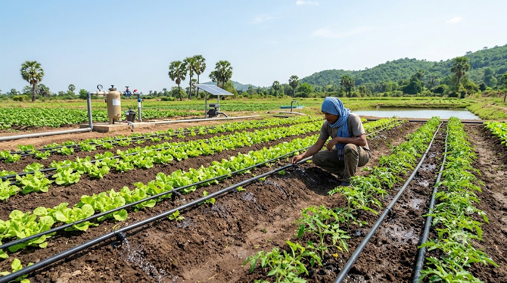ប្រព័ន្ធស្រោចស្រពដែលសន្សំសំចៃទឹក