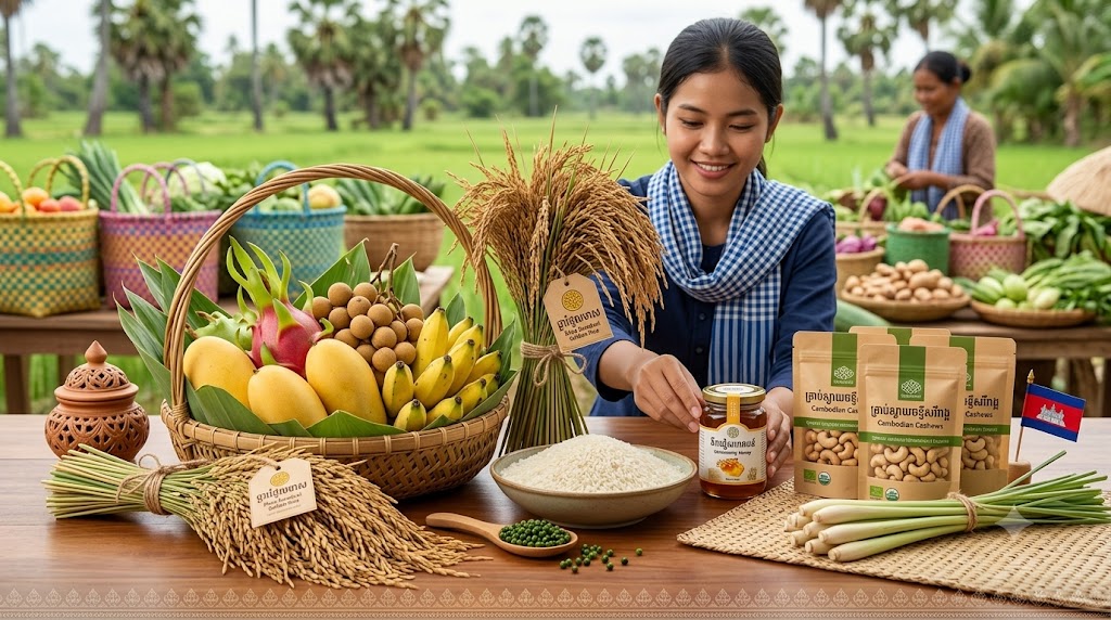 ការថតរូបផលិតផលកសិកម្មសម្រាប់លក់