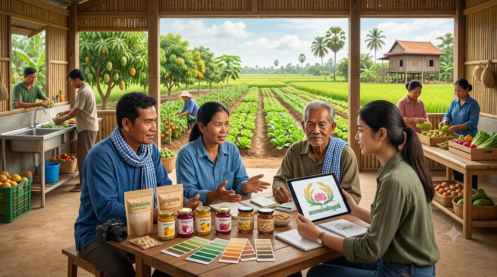 ការបង្កើតម៉ាកផលិតផលកសិកម្ម