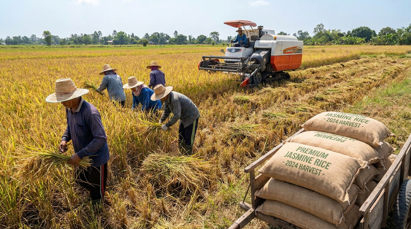 ការប្រមូលផលស្រូវឱ្យបានគុណភាព